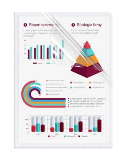 Ofertówka Biurfol „L” A4, 25 sztuk