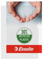 Ofertówka groszkowa Esselte Recycled A-4, 30% PP z recyklingu, 115µm, 100 sztuk 