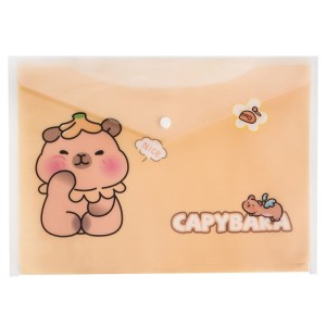 Teczka kopertowa na zatrzask A-4, Kapibara