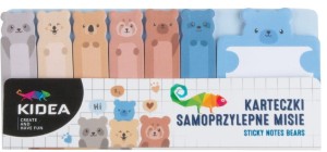 Zakładki indeksujące Misie, Kidea 