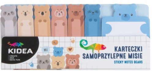 Zakładki indeksujące Misie, Kidea 