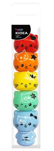 Flamastry kotki wieża, 5 kolorów  Kidea