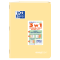 Zeszyt 3w1 Oxford EasyBook  pastel A5 60 kartek, kratka 