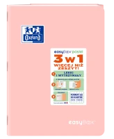 Zeszyt 3w1 Oxford EasyBook  pastel A5 60 kartek, kratka 