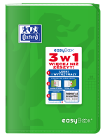 Zeszyt 3w1 Oxford EasyBook A5 60 kartek, kratka