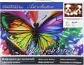 Zestaw kreatywny Malowanie po numerach 30x40cm Dwa Psy Flamingo Line  
