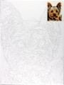 Zestaw kreatywny Malowanie po numerach 30x40cm York Flamingo Line  