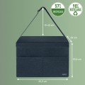 Torba na akcesoria biurowe Leitz Fabric mała z pokrywką 
