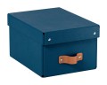 Pudełko do przechowywania Leitz Puro z pokrywką, małe, 2 sztuki,  granatowe
