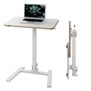 Biurko ergonomiczne Leitz Ergo regulowane składane do pracy siedzącej i stojącej 65×46 cm