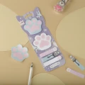 Karteczki samoprzylepne Meshu Paws + zakładki indeksujące