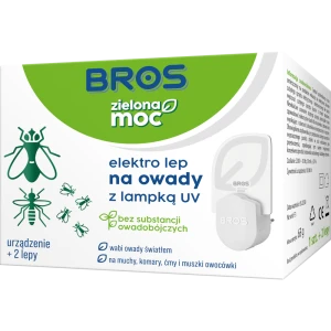 Bros Zielona Moc  Elektro lep na owady UV + wkłady