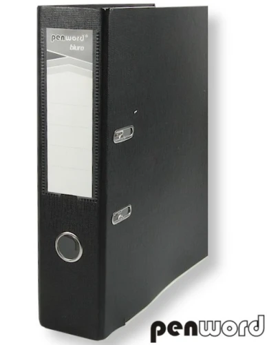 Segregator Penword A4/75 mm, czarny 