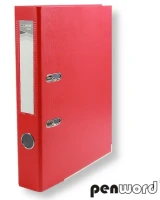 Segregator Penword A4/50 mm, czerwony