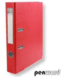 Segregator Penword A4/50 mm, czerwony
