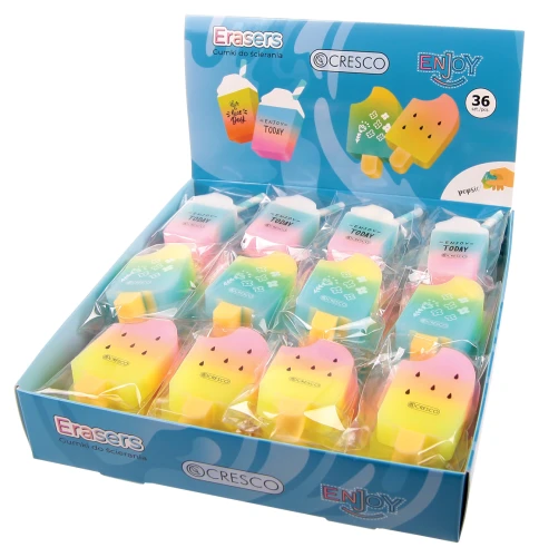 Gumka ołówkowa Cresco Enjoy