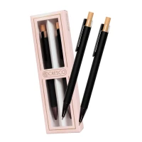 Zestaw długopis i ołówek Cresco Dyplomat, czarny