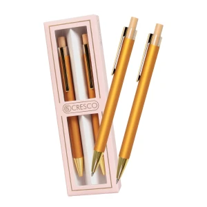Zestaw długopis i ołówek Cresco Dyplomat, złoty