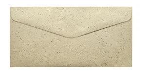 Koperta ozdobna DL  pepper brązowy, 120g, 10 sztuk 