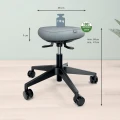 Stołek ergonomiczny Leitz Ergo Active, balansujący