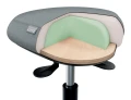 Stołek ergonomiczny Leitz Ergo Active, balansujący