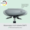 Stołek ergonomiczny Leitz Ergo Active, balansujący
