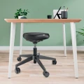 Stołek ergonomiczny Leitz Ergo Active, czarny