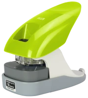 Zszywacz bezzszywkowy Plus Staple-Free, zielony