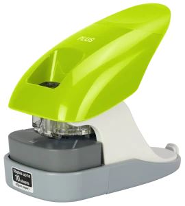 Zszywacz bezzszywkowy Plus Staple-Free, zielony