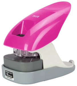 Zszywacz bezzszywkowy Plus Staple-Free, różowy