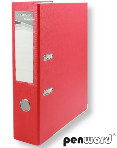 Segregator Penword A4/75 mm, czerwony