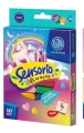 Masa plastyczna Sensorio Kids Jednorożec, 10 kolorów