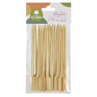 Szpilki do burgerów bambusowe 15 cm, 18 sztuk