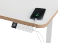 Biurko elektryczne 140x80 cm Leitz Ergo do pracy w pozycji siedzącej i stojącej 