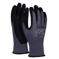 Rękawice robocze  DONAU SAFETY Flex-Dotted rozm. 10 szare