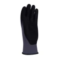 Rękawice robocze  DONAU SAFETY Flex-Dotted rozm. 10 szare