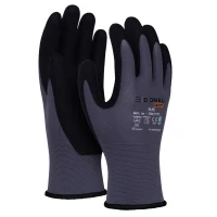 Rękawice robocze  DONAU SAFETY Flex rozm. 10 szare 