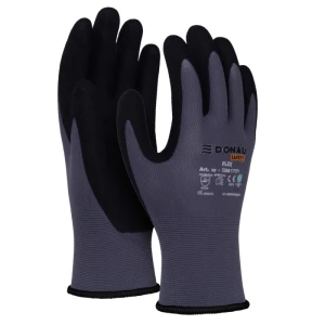 Rękawice robocze  DONAU SAFETY Flex rozm. 10 szare 