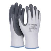 Rękawice DONAU SAFETY Nitrile 01 rozm. 9 szare  