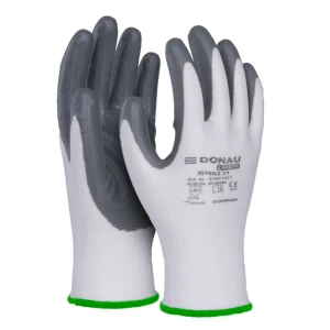 Rękawice DONAU SAFETY Nitrile 01 rozm. 11 szare    
