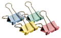 Klip biurowy pastelowy Tetis, 25 mm,  48 sztuk