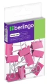 Klip biurowy Berlingo, 19 mm, 10 sztuk, różowy