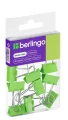 Klip biurowy Berlingo, 19 mm, 10 sztuk, zielony