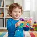 Plansza sensoryczna Kidea  do nauki liczenia, Motyl