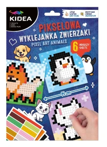 Wyklejanka pikselowa  Kidea, Zwierzaki