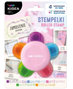 Stempelki dekoracyjne Kidea Kwiatek, 5 wzorów