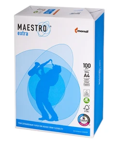 Papier ksero Maestro Extra A-4 100g/m², 500 arkuszy, biały 