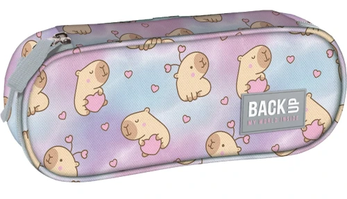 Piórnik BackUP 8 Kapibara Dream , jednokomorowy 