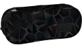 Piórnik BackUP 8 Techno Red, jednokomorowy  