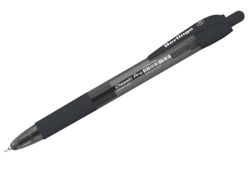  Długopis automatyczny Berlingo Classic Pro 0,7 mm, czarny